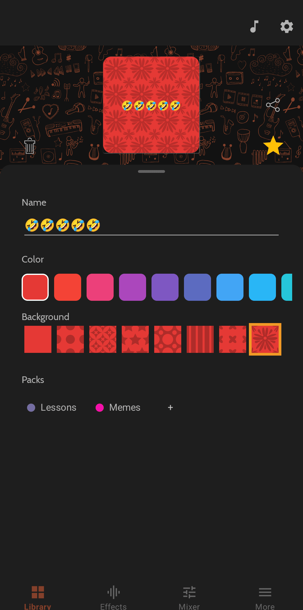 Buttonic customization