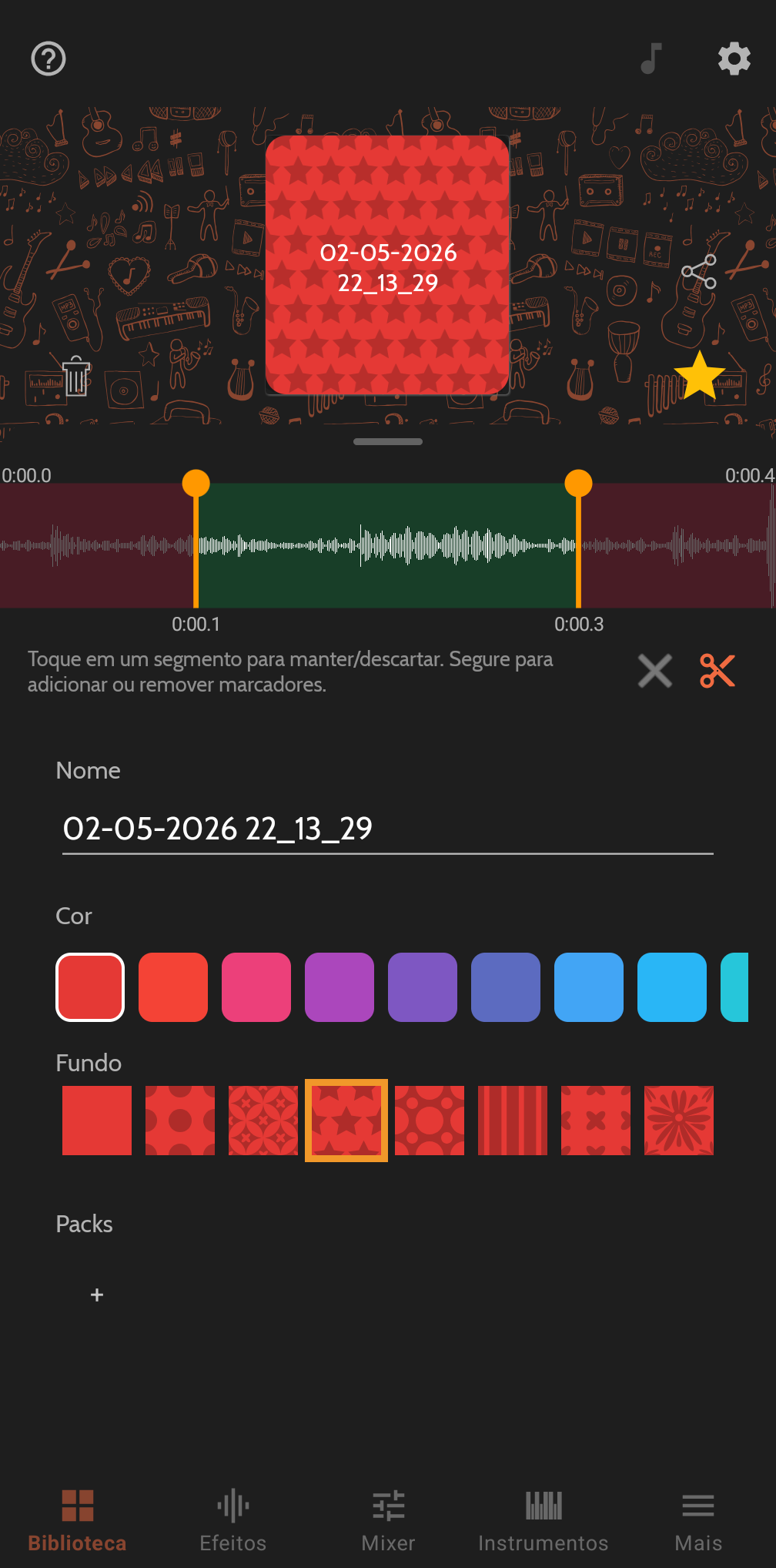 Edição de botão Buttonic
