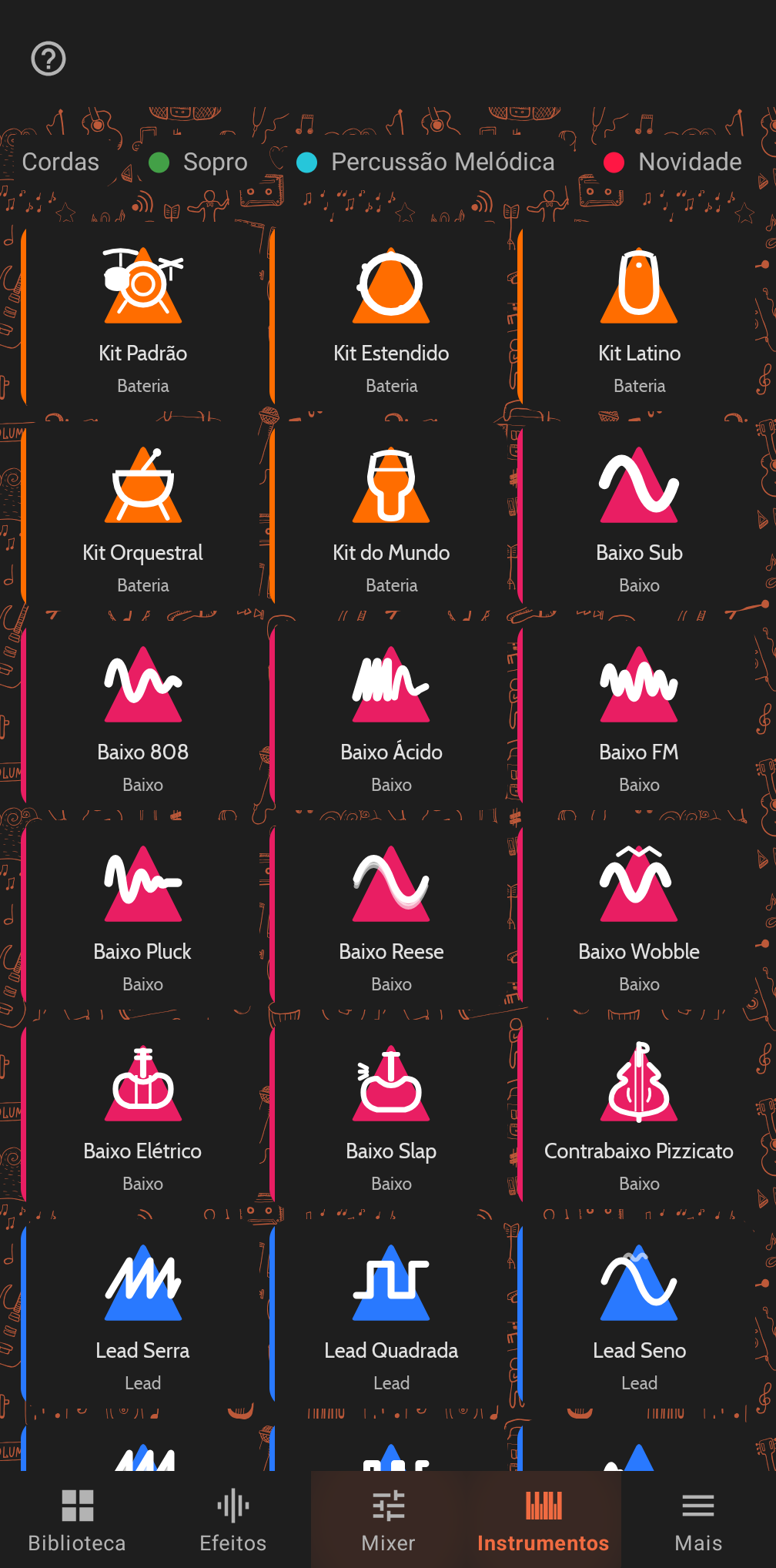 Instrumentos Buttonic
